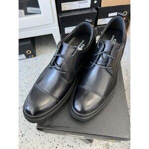 US12 CHAMARIPA Elevator Shoes Men Black Dress Shoes Increase 8cm/3 Inch